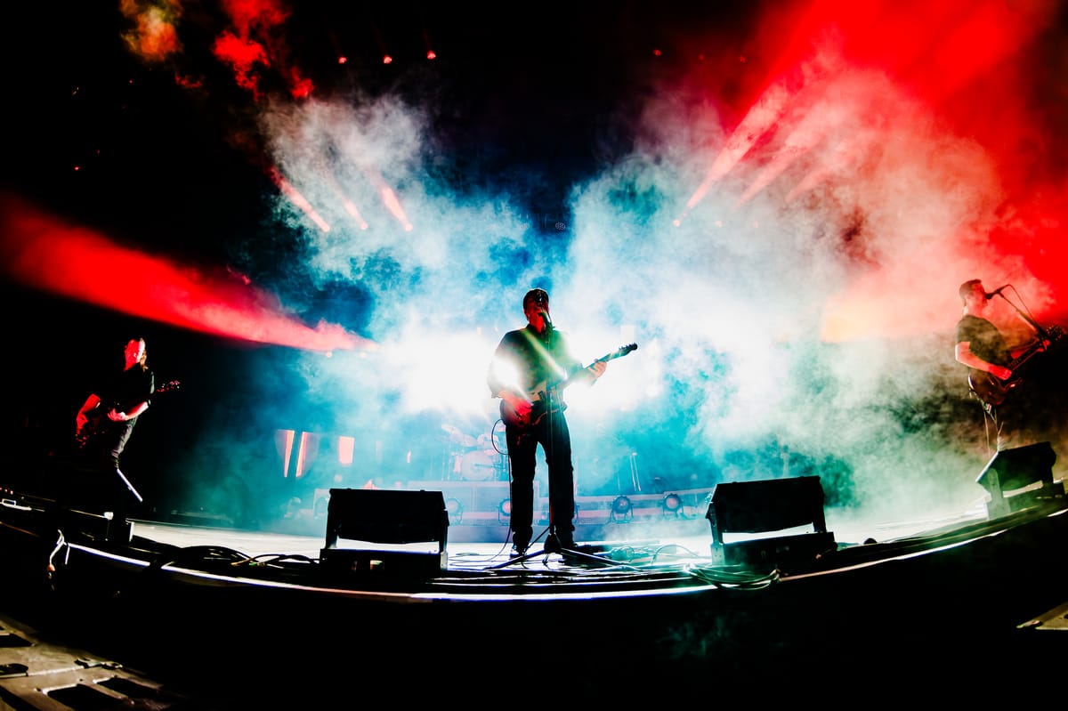 Jimmy Eat World live at Doug Mitchell Thunderbird Sports Centre, Vancouver - concert photography