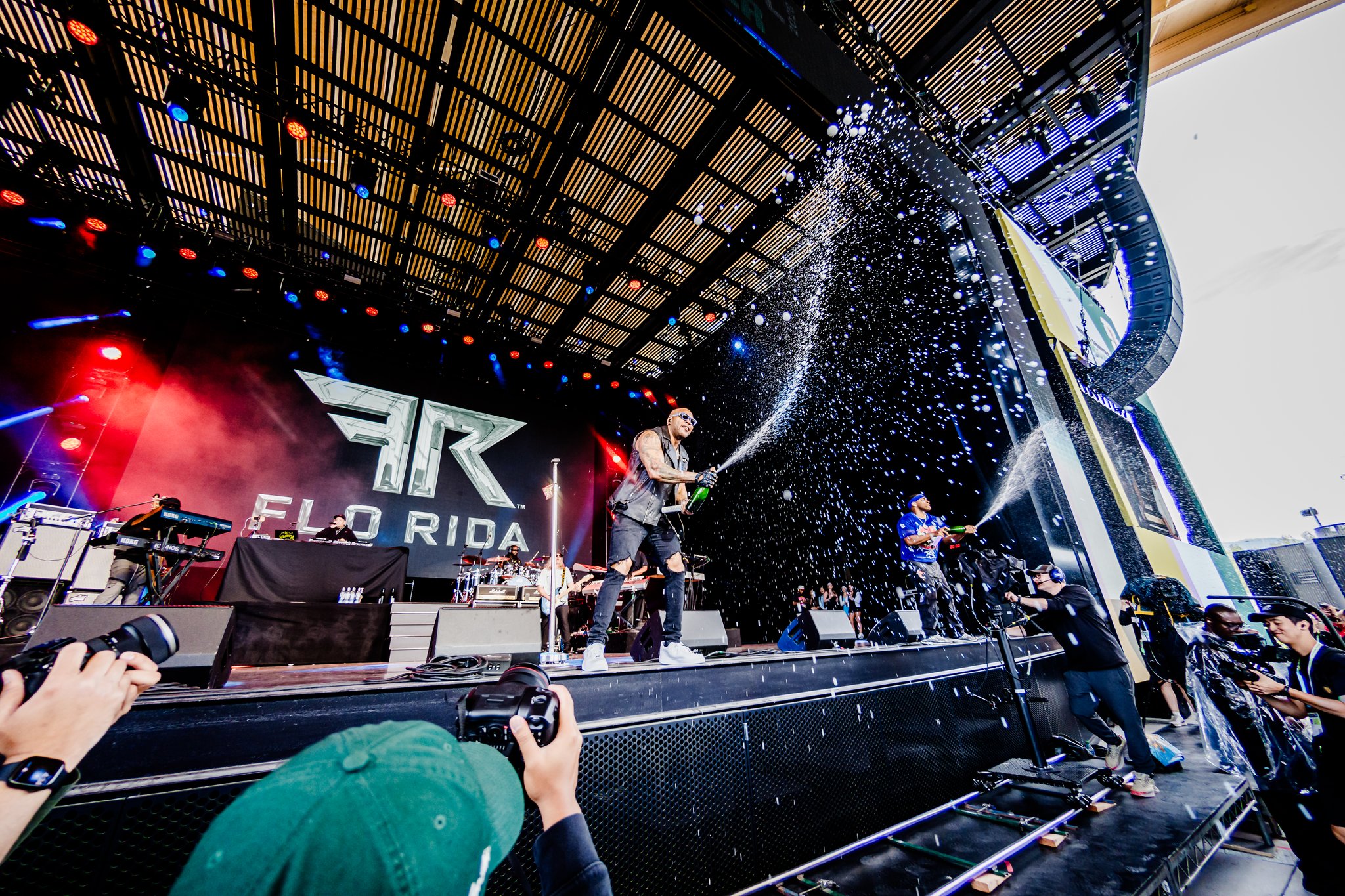 Flo Rida at Freedom Mobile Arch - concert photography by Michael Caswell
