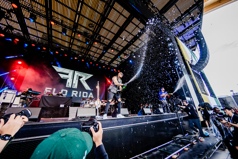 Flo Rida live at Freedom Mobile Arch, Vancouver - concert photography
